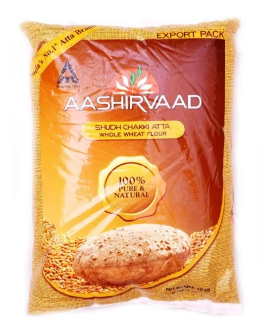 Aashirvaad Atta (Chakki Aata) 5kg - Shubham Foods