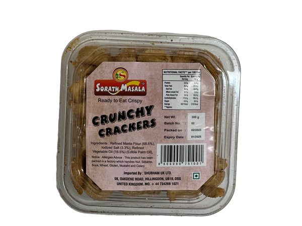 Sorath Crunchy Crackers 300 gm - Shubham Foods
