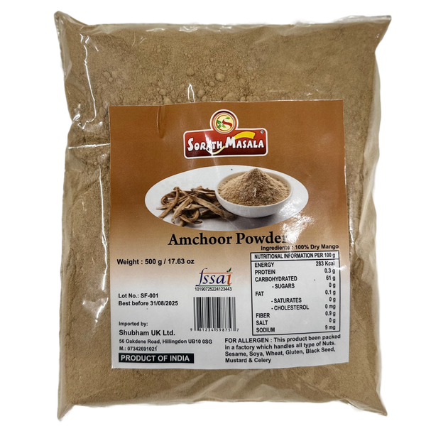 Sorath Amchoor Powder (Dry Mango Powder) 500 gm - Shubham Foods