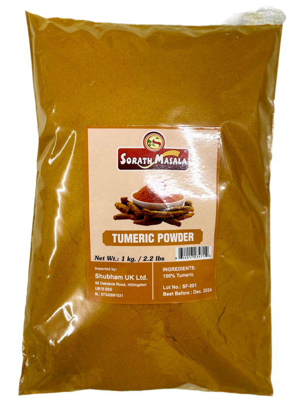 Sorath Turmeric Powder 1kg - Shubham Foods