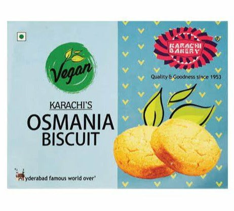 Karachi Biscuits Vegan Osmania Biscuits 400 gm - Shubham Foods