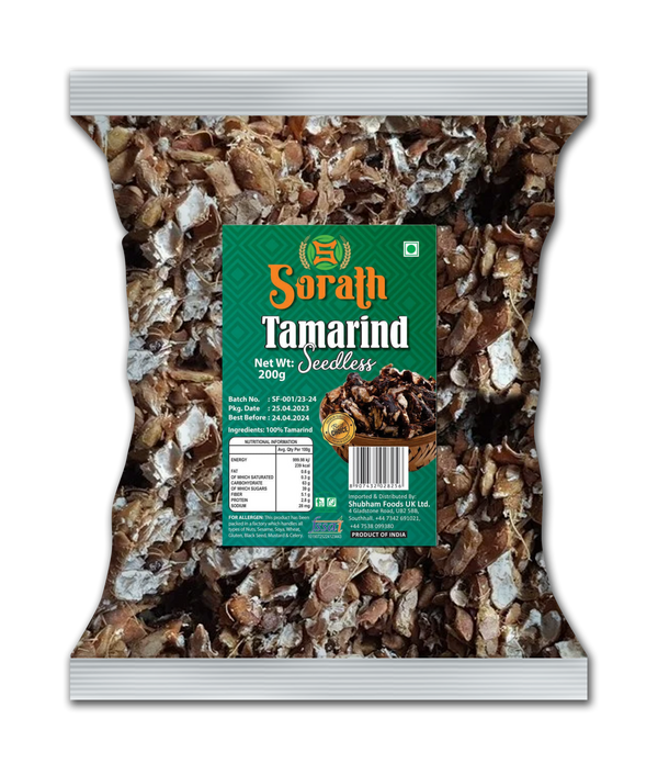 Sorath Imli Seedless(Tamarind) 200 gm - Shubham Foods