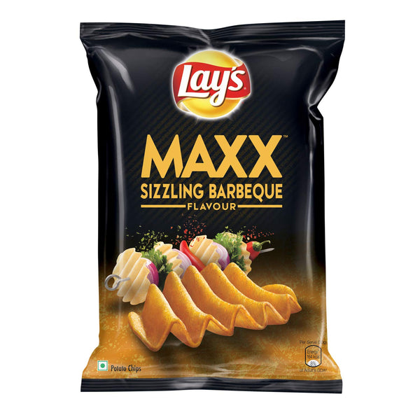 Lays Max Sizzling Bbq 52 gm - Shubham Foods
