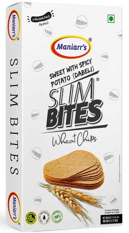 Maniars Wheat Chips Dabeli 90 gm - Shubham Foods