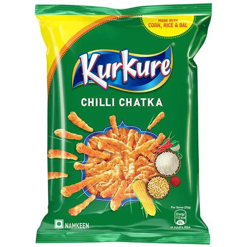 Kurkure Red Chilli Chataka 90 gm - Shubham Foods