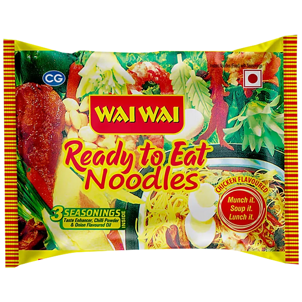 Wai Wai Ready to Eat Chicken Noodles 75 gm - Shubham Foods