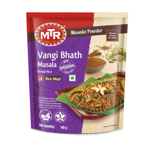 MTR Vangi Bath Powder 100g – Authentic South Indian Brinjal Rice Mix Online UK