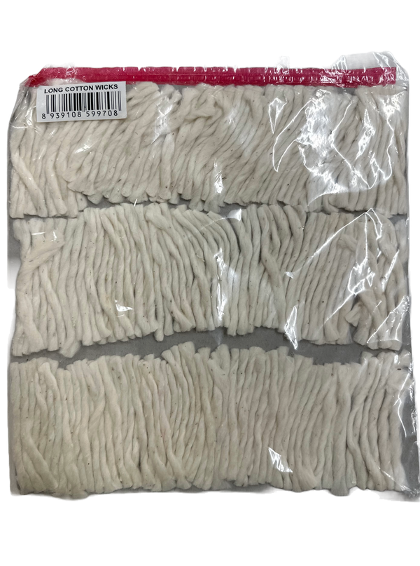 Long Cotton Wicks 20 gm - Shubham Foods