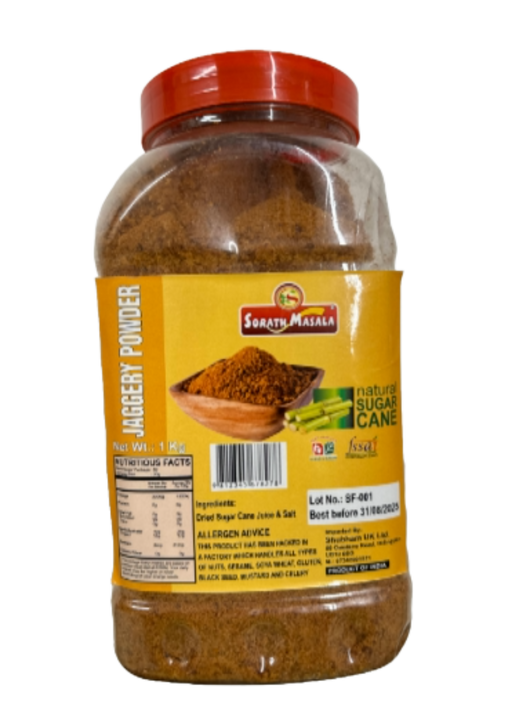 Sorath Kohlapur Jaggery Powder 1 kg - Shubham Foods