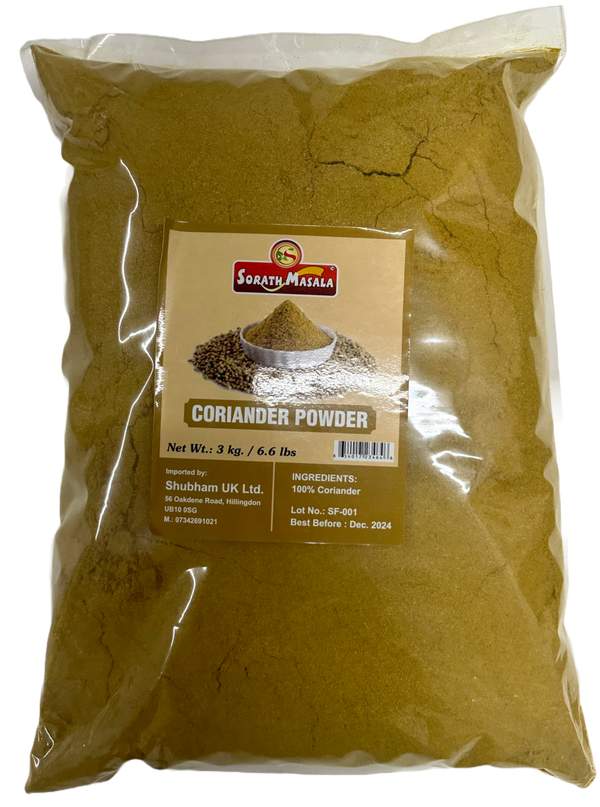 Sorath Coriander Powder 3kg - Shubham Foods