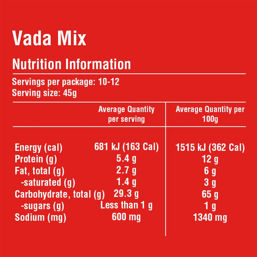 Buy MTR Vada Mix 500g || Premium South Indian Snack Mix UK – Shubham Foods