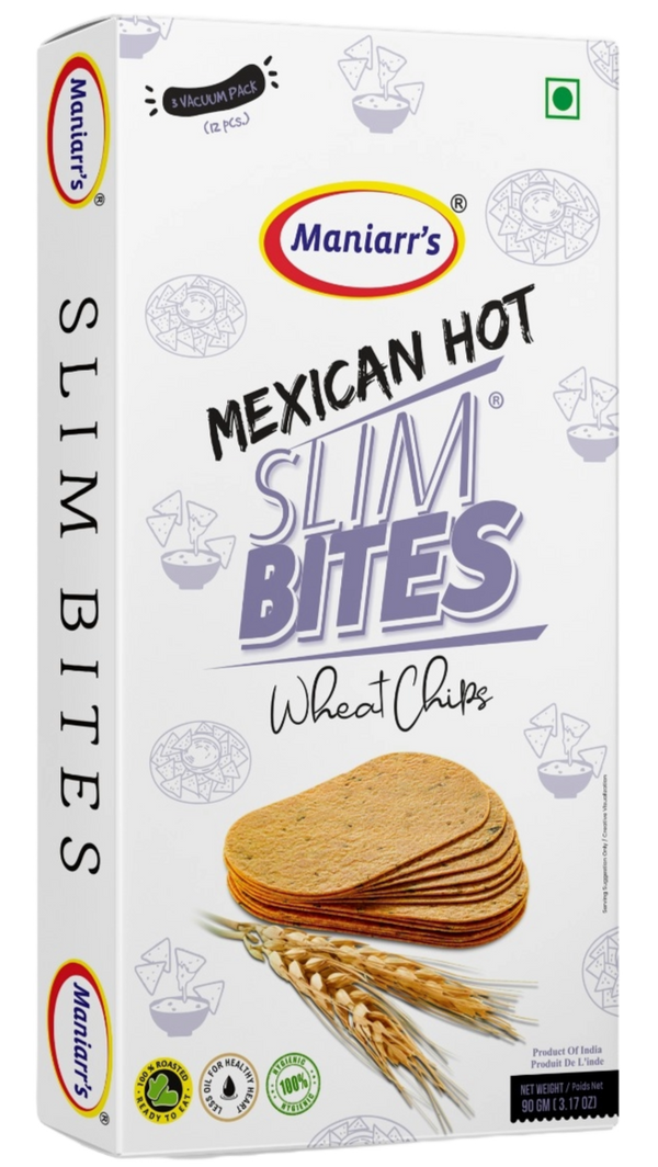 Maniars Wheat Chips Mexican 90 gm - Shubham Foods