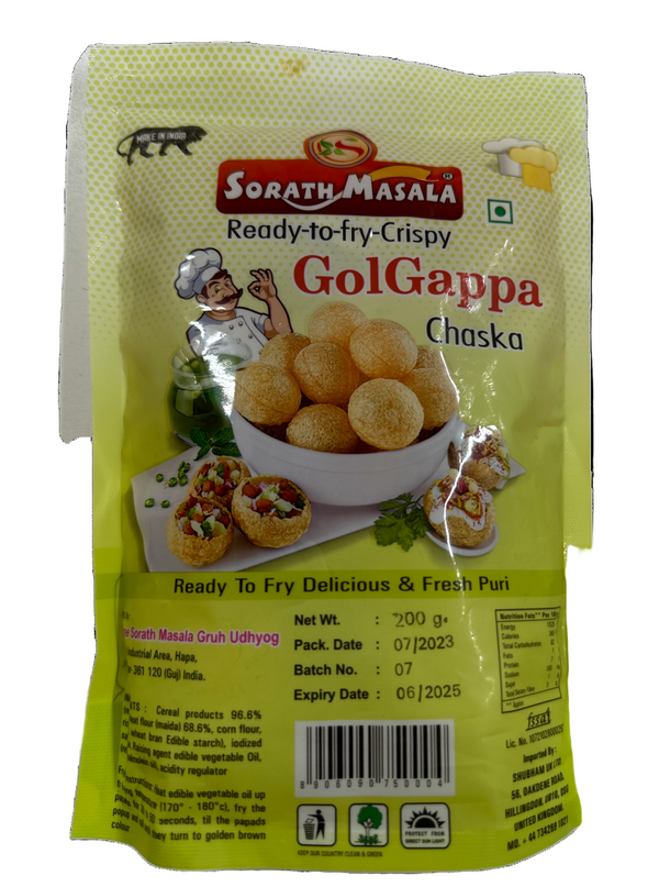 Sorath Ready to Fry Golgappa