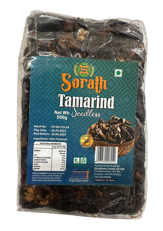 Sorath Imli Seedless (Tamarind) 500 gm - Shubham Foods