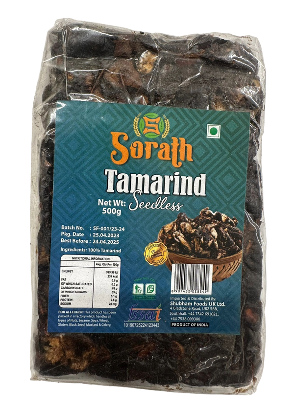 Sorath Imli Seedless (Tamarind) 500 gm - Shubham Foods