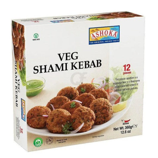 Ashoka Frozen Shami Kebab 360g – Authentic Vegetarian Indian Snack Online UK