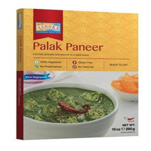 Ashoka Vegan Palak Paneer 280g – Authentic Indian Vegan Curry Online UK