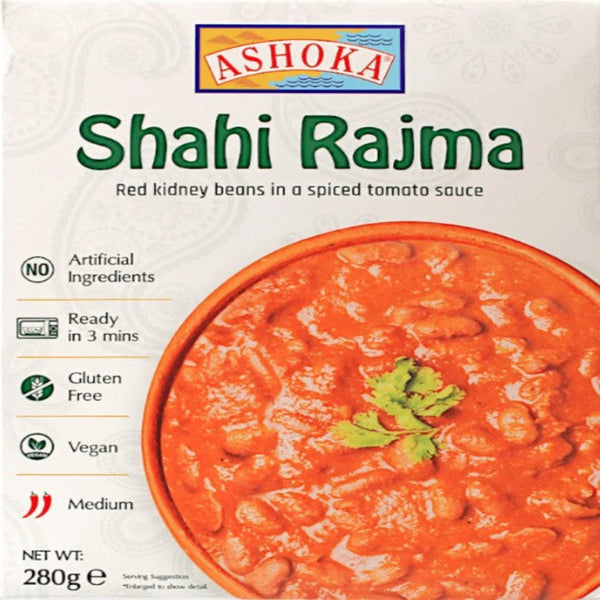 Ashoka Vegan Shahi Rajma 280g – Authentic Indian Vegan Curry Online UK