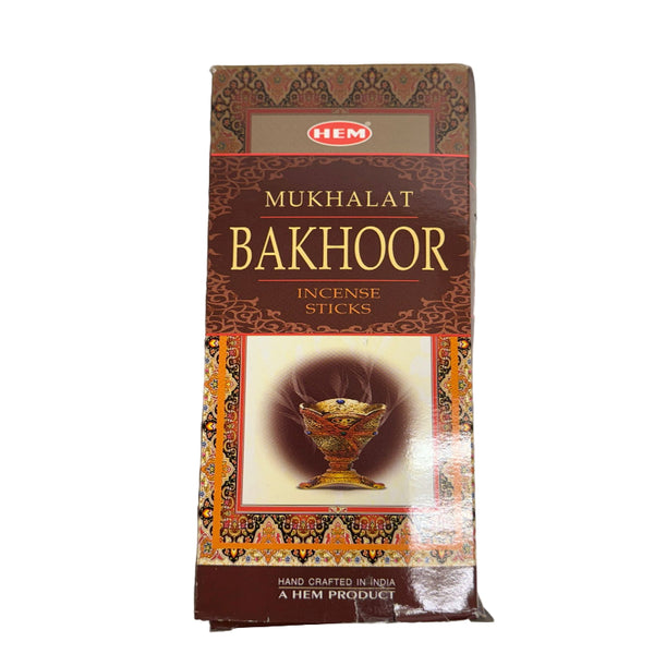 HEM Mukhalat Bakhoor Incense Sticks 200g (Pack of 6) – Premium Indian Incense Online UK