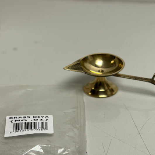 Brass Aarti Diya – Premium Indian Oil Lamp Online UK