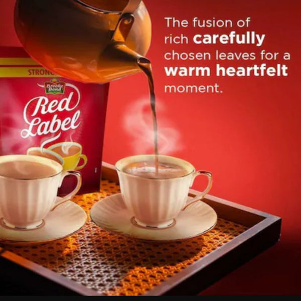 Brooke Bond Red Label Tea Powder 250g – Authentic Indian Chai Powder Online UK