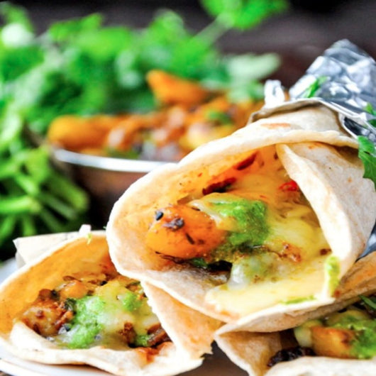 Ashoka Achari Aloo Gobi Kathi Roll 200g – Authentic Indian Frozen Snack Online UK