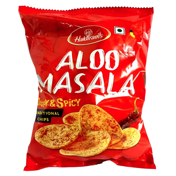 Haldiram Aloo Chips Masala 200g – Indian Spiced Potato Crisps Online UK
