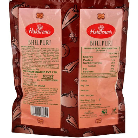 Haldiram Bhelpuri 400g – Haldiram snacks online UK