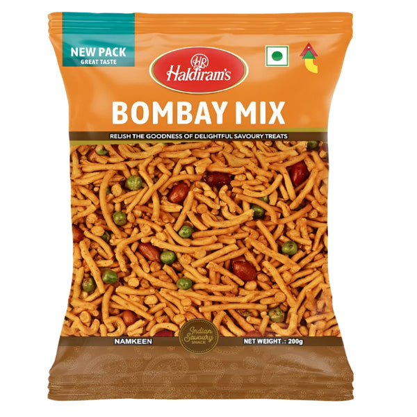 Haldiram Bombay Mix 200g – Spicy Indian Savoury Snack Online UK