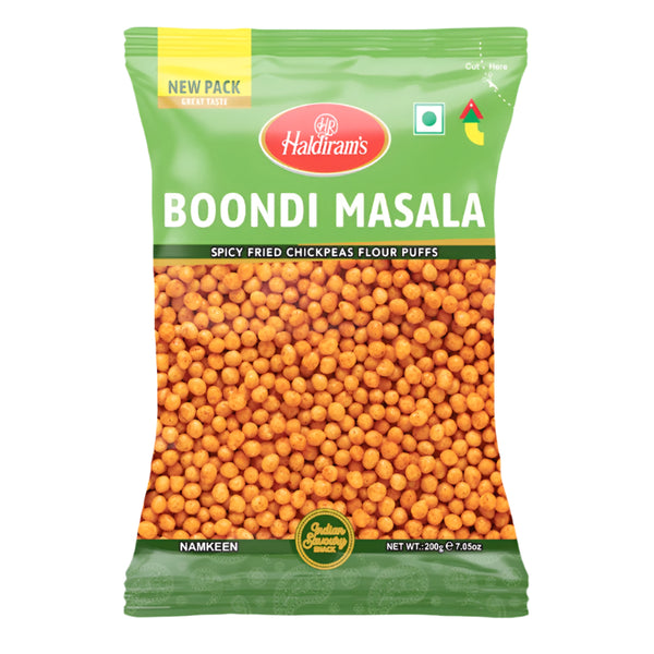 Haldiram Boondi Masala 200g – Spicy Indian Snack Online UK