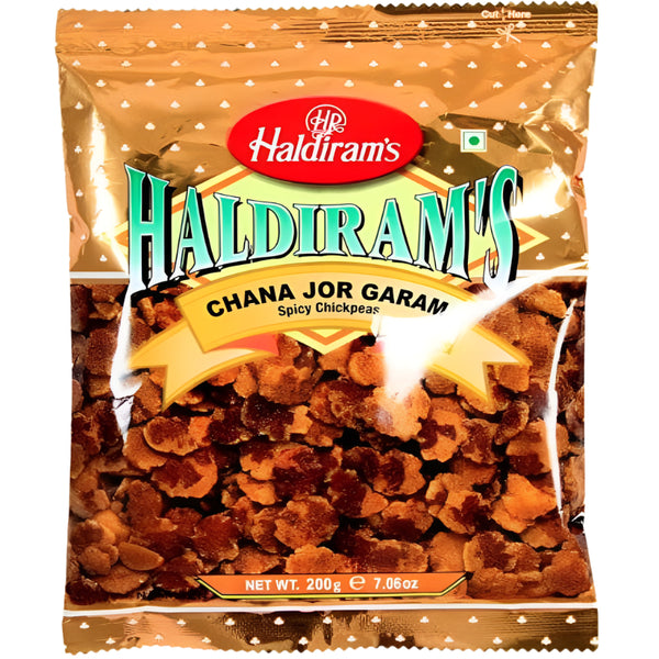 Haldiram Chana Jor Garam 200g – Spicy Roasted Chickpeas Indian Snack UK