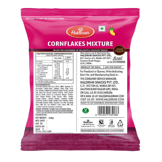 Haldiram Cornflakes Mixture 200g – Indian Spicy Cornflake Snack