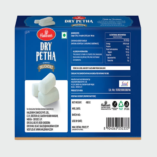 Haldiram Dry Petha 400g – Traditional Indian sweet available online in the UK