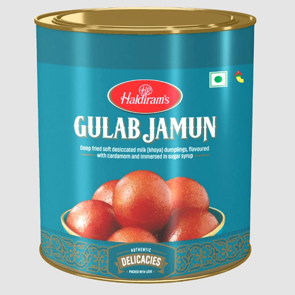 Haldiram Gulab Jamun 1Kg – Indian sweet in sugar syrup – Buy Online UK