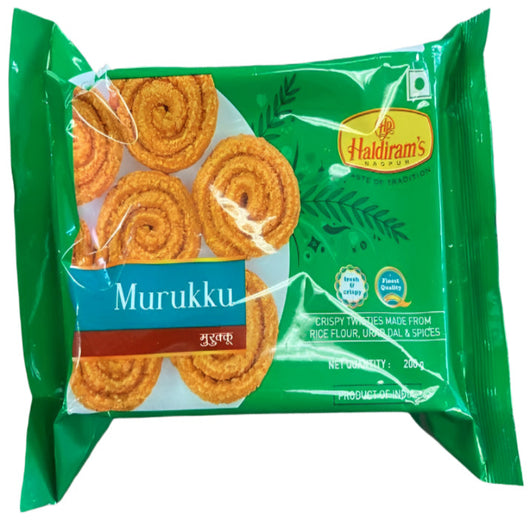 Haldiram Murukku 200g – South Indian Crunchy Snack Online UK
