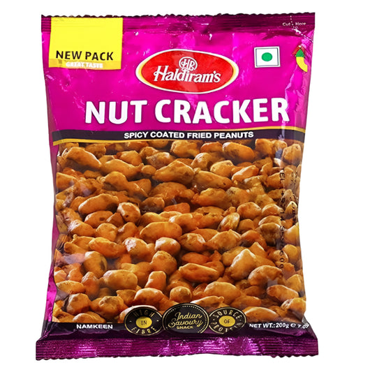 Haldiram Nutcracker 200g – Spicy Coated Peanuts Snack