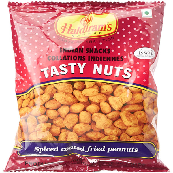 Haldiram Tasty Nuts 200g – Spiced Fried Peanuts Snack UK