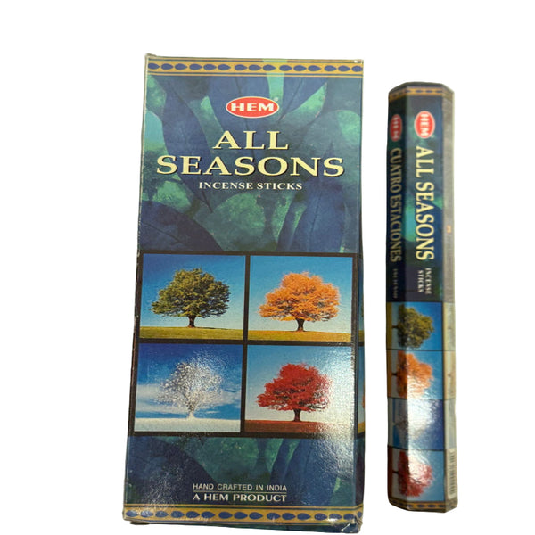 HEM Precious All Season Incense Sticks 200g (Pack of 6) – Premium Indian Incense Online UK