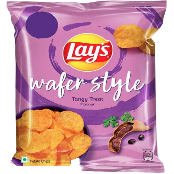 Lays Wafer Style Tangy Treat Potato Chips 48g – Authentic Indian Snack Online UK