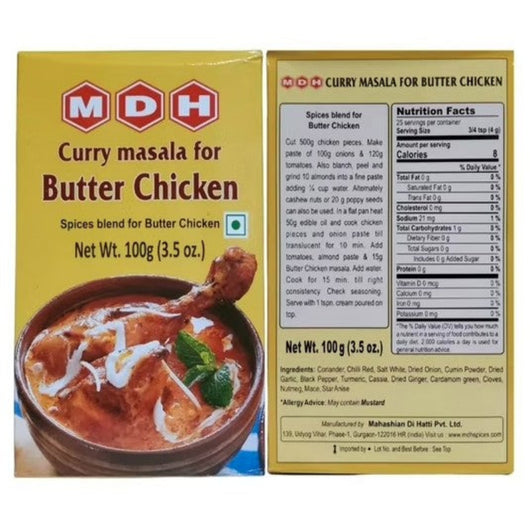 MDH Butter Chicken Masala 100g – Authentic Indian Spice Mix Online UK