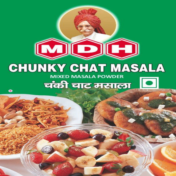 MDH Chunky Chaat Masala Powder 100g – Authentic Indian Spice Mix Online UK