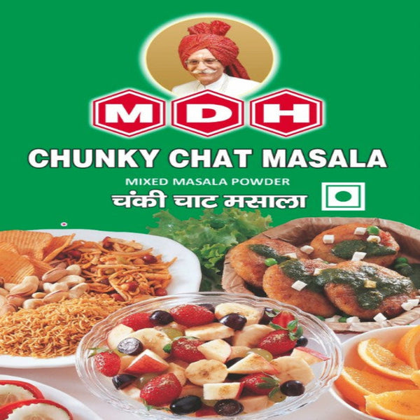 MDH Chunky Chaat Masala Powder 500g – Authentic Indian Spice Mix Online UK