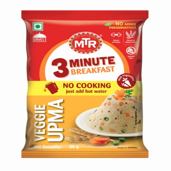 MTR Original Plain Upma 160g – Authentic Instant South Indian Breakfast Mix Online UK
