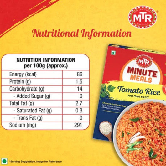 MTR Original Tomato Rice Powder 100g – Authentic South Indian Spice Mix Online UK