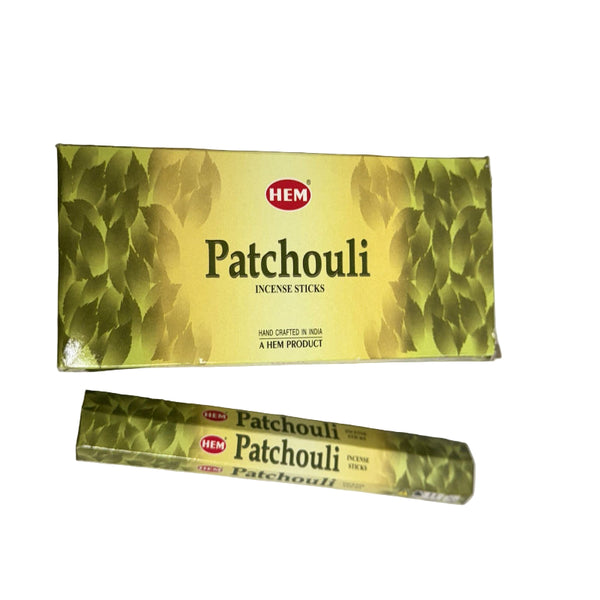 HEM Patchouli Incense Sticks 200g (Pack of 6) – Premium Indian Incense Online UK