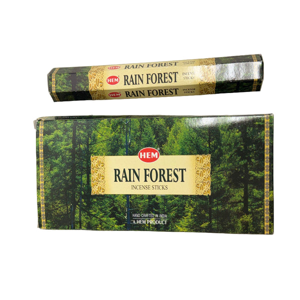 HEM Rain Forest Incense Sticks 200g  – Premium Indian Incense Online UK