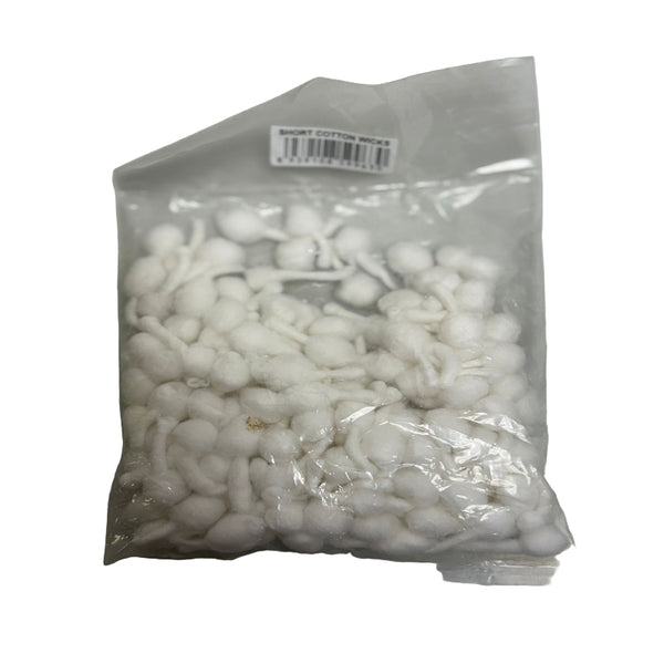 Short Round Cotton Wicks for Diyas 20g – Premium Indian Pooja Wicks Online UK