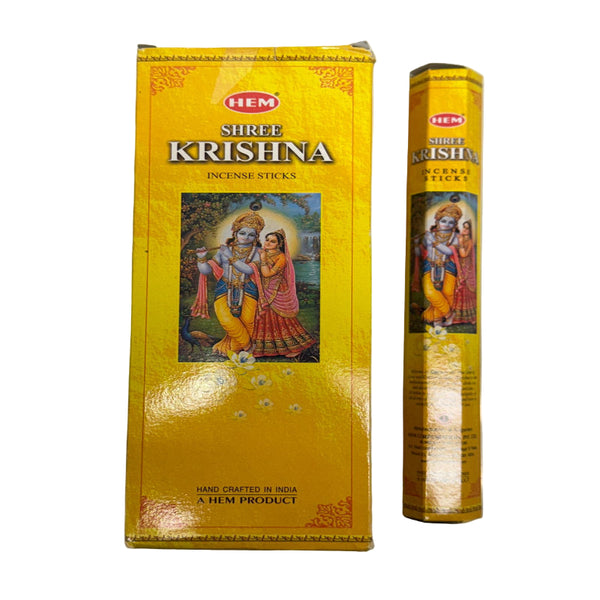 HEM Precious Shree Krishna Incense Sticks 200g – Premium Indian Incense Online UK