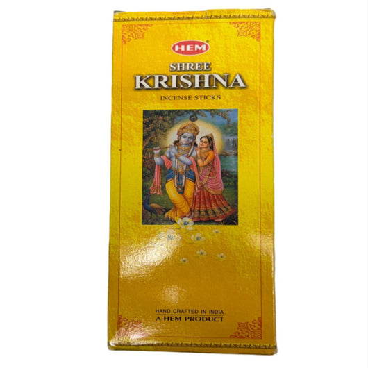 HEM Precious Shree Krishna Incense Sticks 200g – Premium Indian Incense Online UK