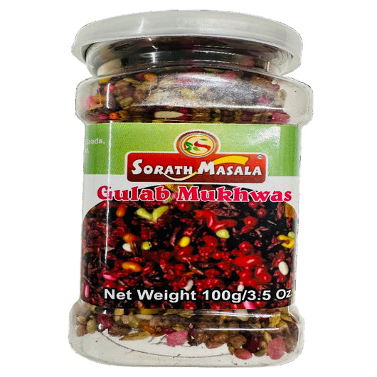Sorath Gulab Mukhwas 100g – Authentic Indian Mouth Freshener Online UK